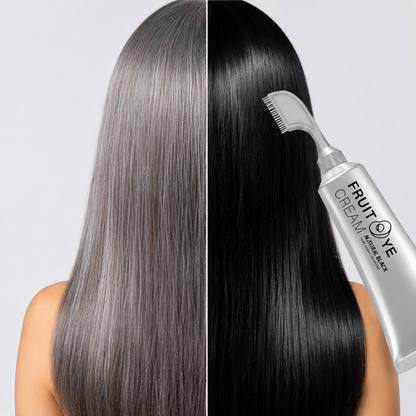 Comb-In Hair Dye Creamfor Gray Coverage