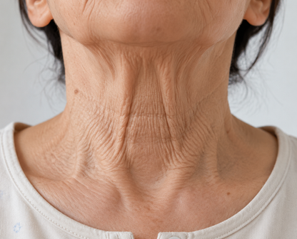 Reduces Wrinkles and Double Chin,Five Rollers for All Around Massage,Neck Firming Cream