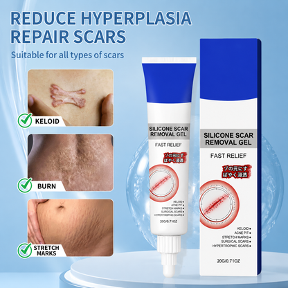 Advanced Silicone Smoothing Gel - Invisible Repair for Fine Lines, Wrinkles, Acne Scars & Marks