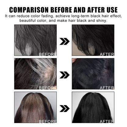 Comb-In Hair Dye Creamfor Gray Coverage